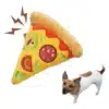 Juguete Peluche Pizza Helado Chillon Para Mascota Perro Gato