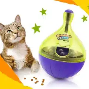 Juguete Gato Mascota Comida Dispensador Interactivo