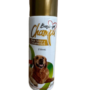 Champú para mascotas con aloe vera y ceramidas perro gato