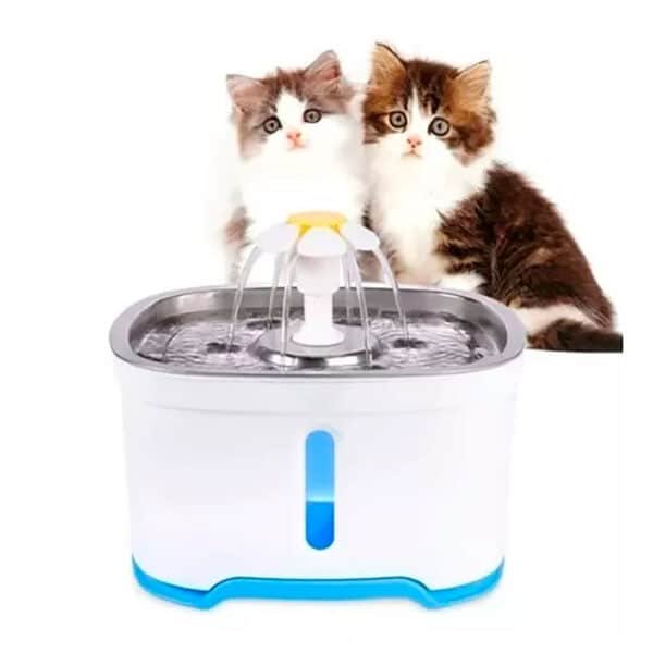 Fuente De Agua Wuufu En Acero Inoxidable 2.5 Litros Con Luz Envio incluido