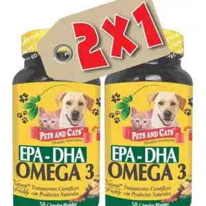 Omega 3 (2x1) Natural Freshly Capsulas Blandas Perros Gatos