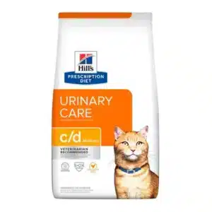 Alimento Para Gato Hills C/D Multicare Chicken 4Lb Urinary Care Cálculos Urinarios