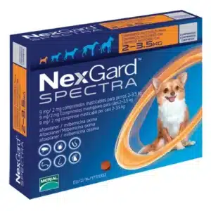 Nexgard specta XS 2 a 3 kg