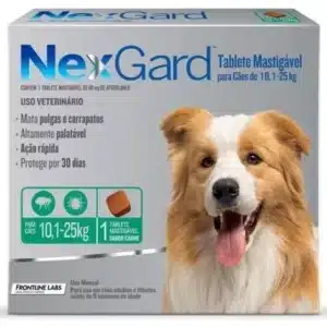 NexGard - Perros De 10 Hasta 25 Kg Antipulgas