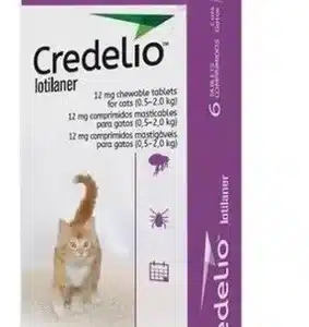 Credelio Gatos X 2 Tabletas 0.5 - 2.0kg, Gatitos 12mg