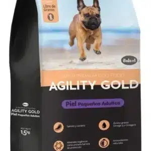 Agility Gold Piel Pequeños Adultos 8 Kg