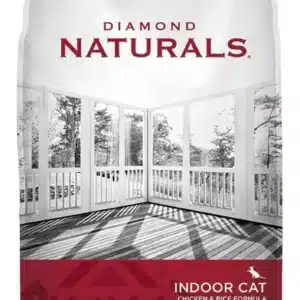 Alimento Diamond Naturals Indoor Cat para gato adulto sabor pollo y arroz en bolsa de 2.72kg