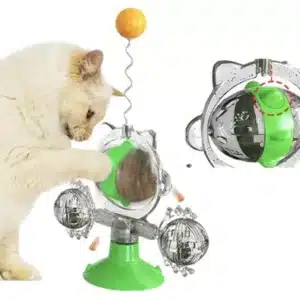 Juguete interactivo gato spinner premium Bola Luz Gatera Masaje