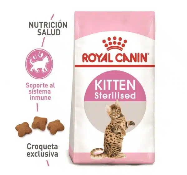 Royal Canin Kitten Esterilizado para gato esterilizado 2kg envio incluido