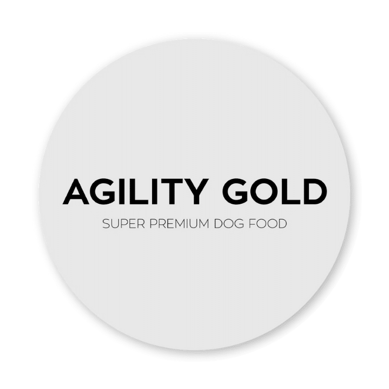 Logo agility gold comida perros