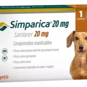 Simparica tableta masticable para perros 5 - 10 kg