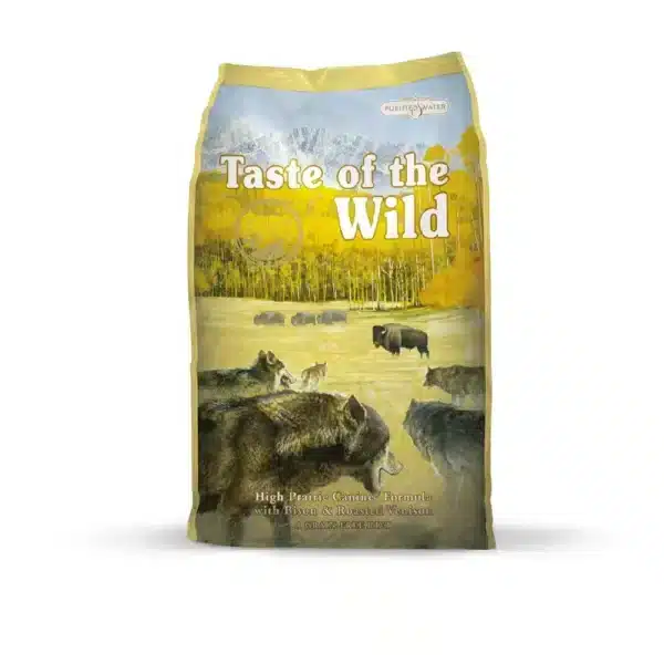 ALIMENTO PARA PERROS -TASTE OF THE WILD PRAIRE BISONTE Y VENADO – 1KG